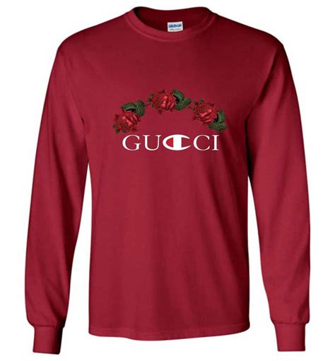 champion x gucci shirt|Gucci t shirt sale.